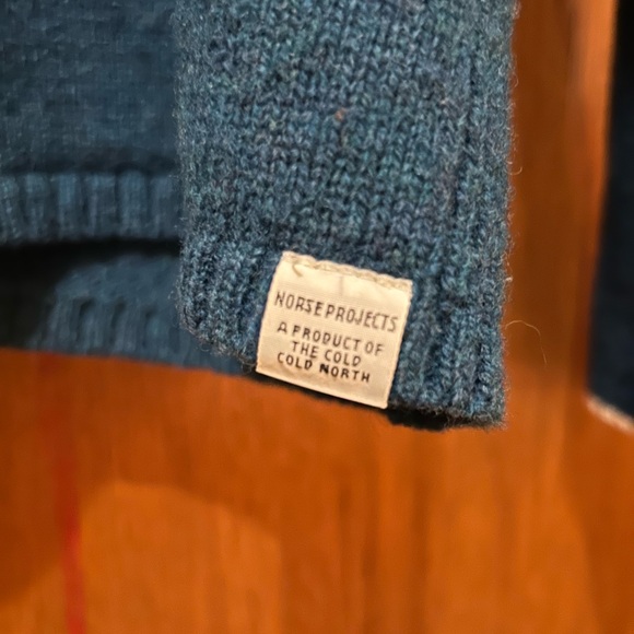 Norse Projects lambs wool sweater - Picture 4 of 4